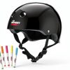 Kids Helmet Wipeout ABS Safety Design Black-0
